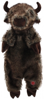 Hračka Dog Fantasy Skinneeez bizon plyš 50cm